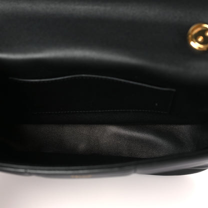 Celine Goatskin Matelasse Chain Shoulder Bag Black 5 of 8