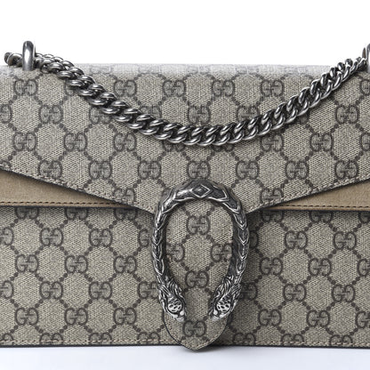 Gucci GG Supreme Monogram Small Dionysus Shoulder Bag Taupe 10 of 10