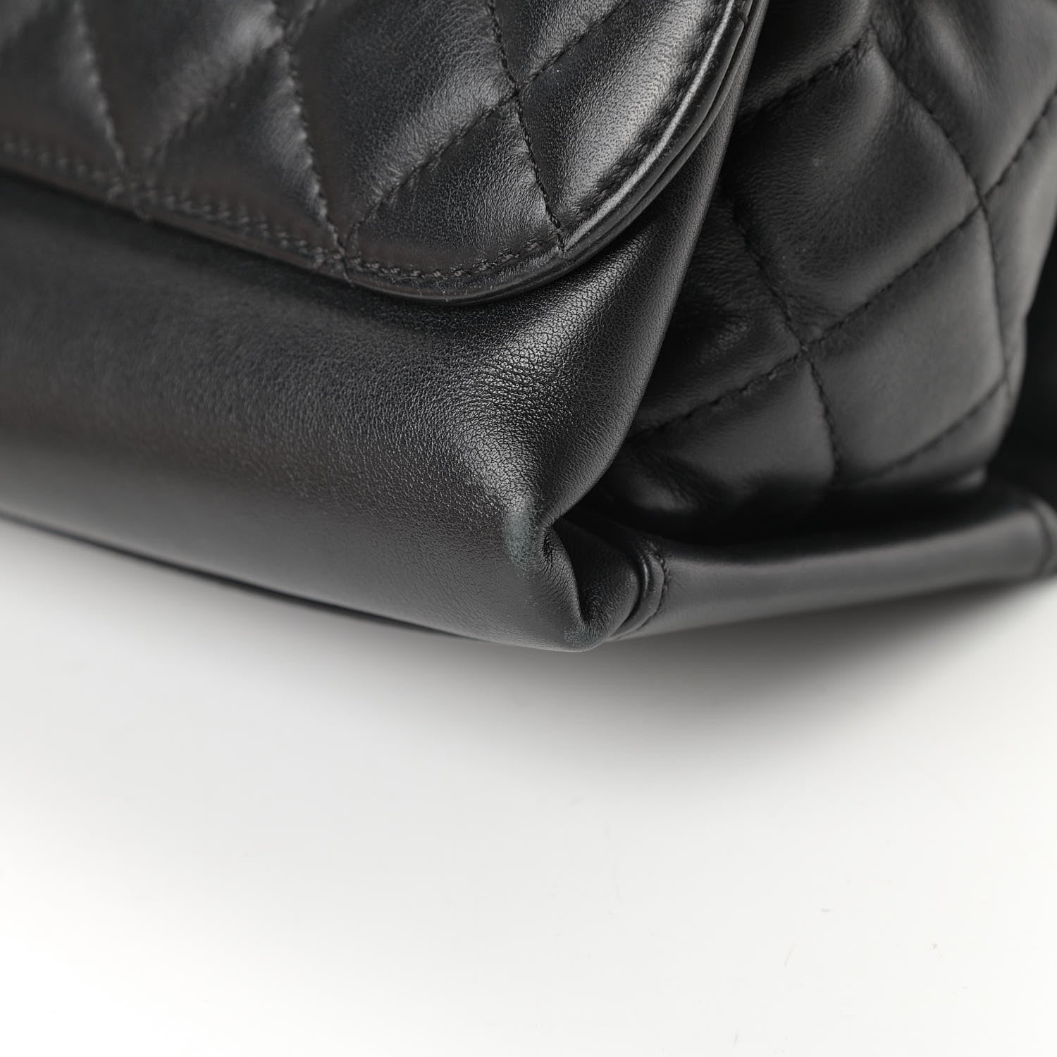 Chanel Calfskin Jumbo Tramezzo Flap Black 13 of 15