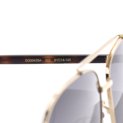 Gucci Aviator Sunglasses GG0043SA Tortoise 5 of 6