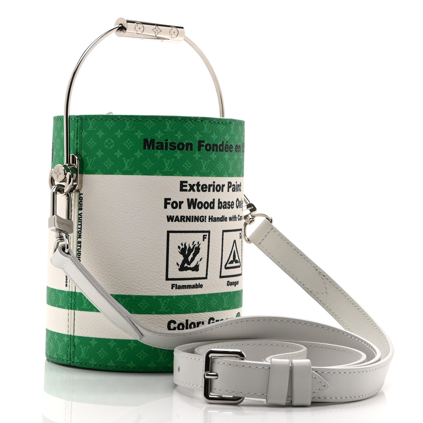 Monogram LV Paint Can Green