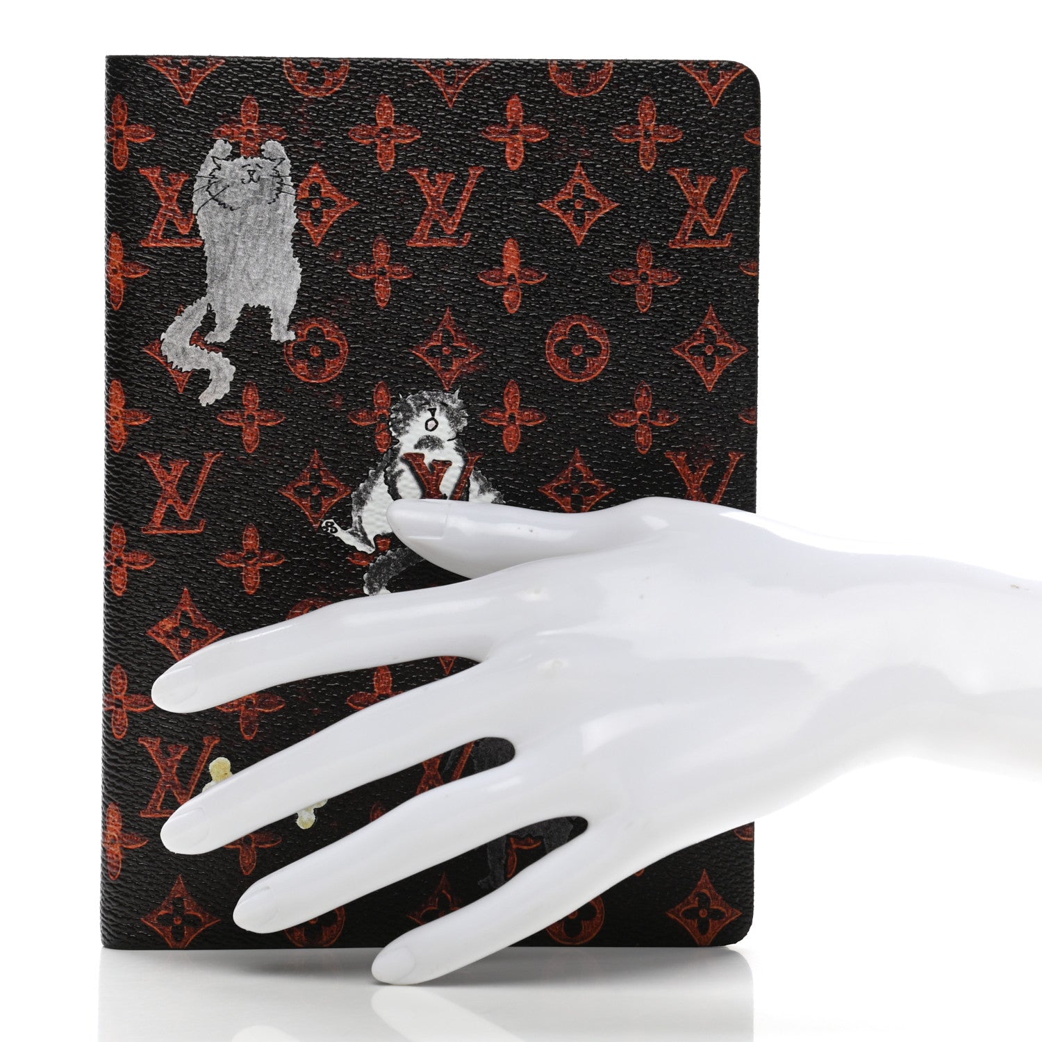 Louis Vuitton Catogram Clemence Notebook MM Marron 2 of 7