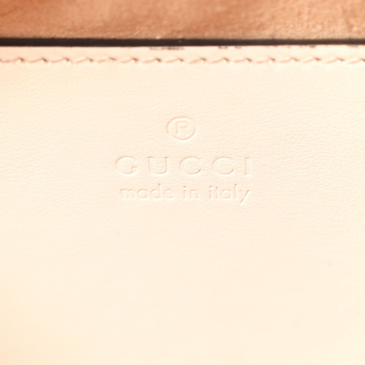 Gucci Calfskin Matelasse Small GG Marmont Chain Shoulder Bag White 6 of 11