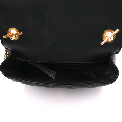 Versace Nappa Quilted Small Medusa Chain Crossbody Black 5 of 10