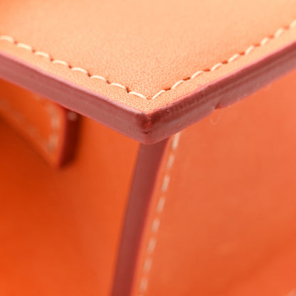 Jacquemus Smooth Calfskin Le Chiquito Homme Orange 10 of 11