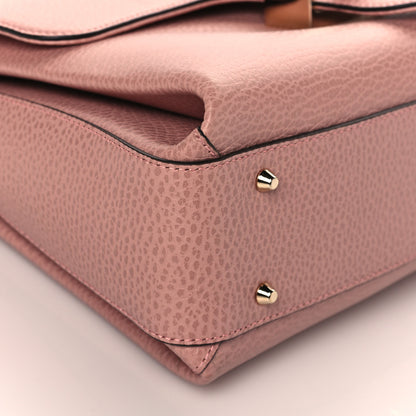 Gucci Dollar Calfskin Interlocking G Top Handle Shoulder Bag Soft Pink 9 of 10