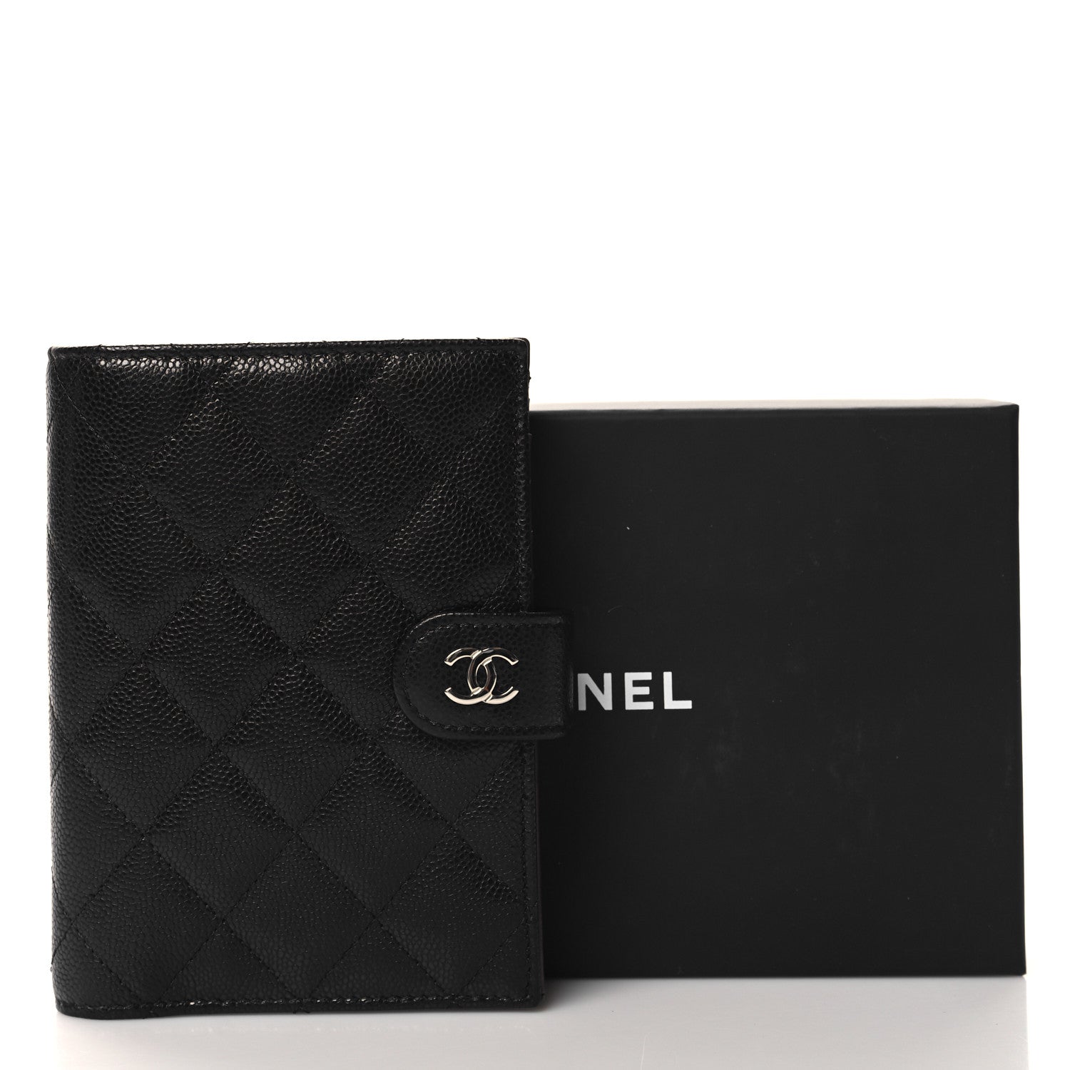 Chanel Caviar Quilted Passport Holder Black 8 of 8