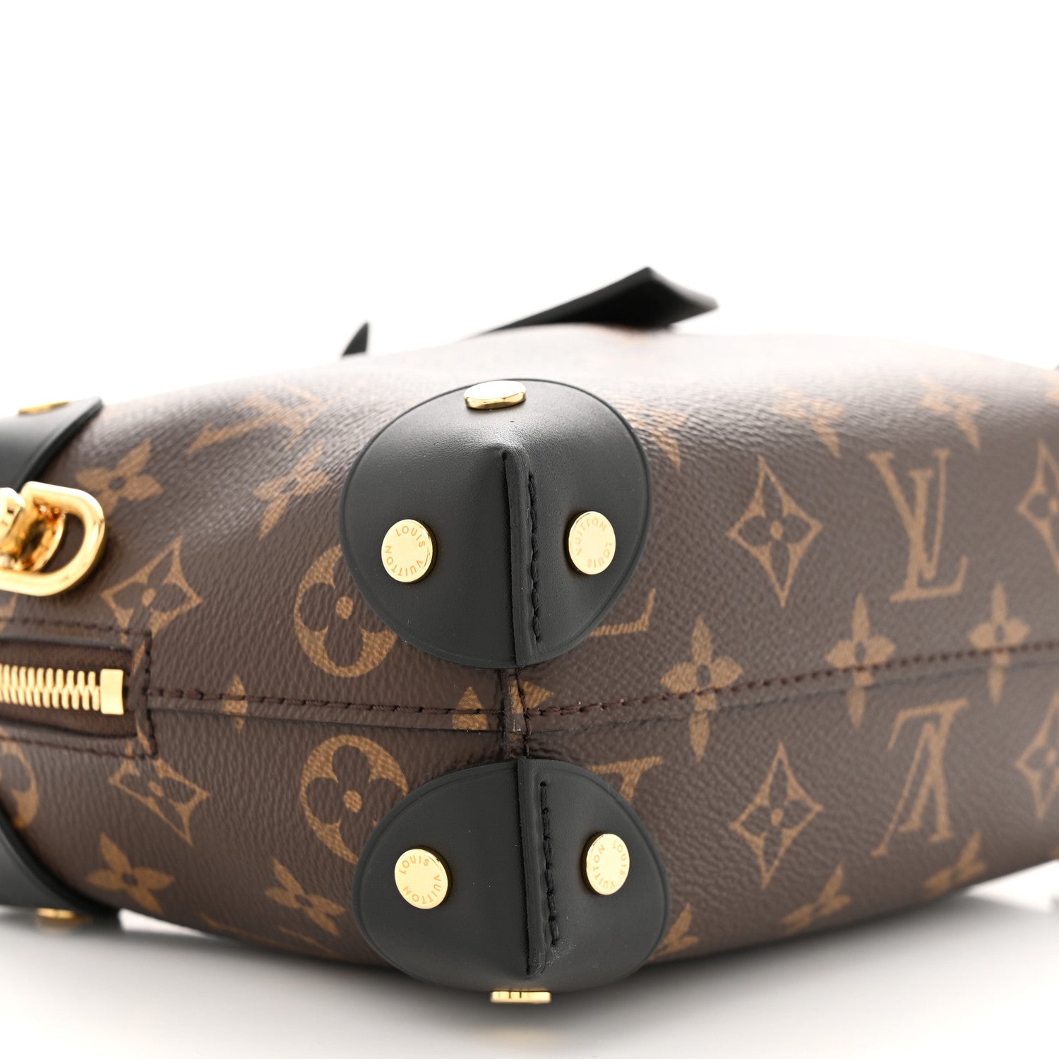 Louis Vuitton Monogram Petite Malle Souple Black 8 of 9