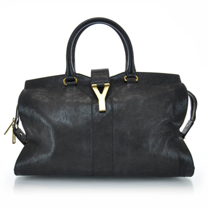 Saint Laurent Leather Medium Cabas Chyc Black 1 of 9