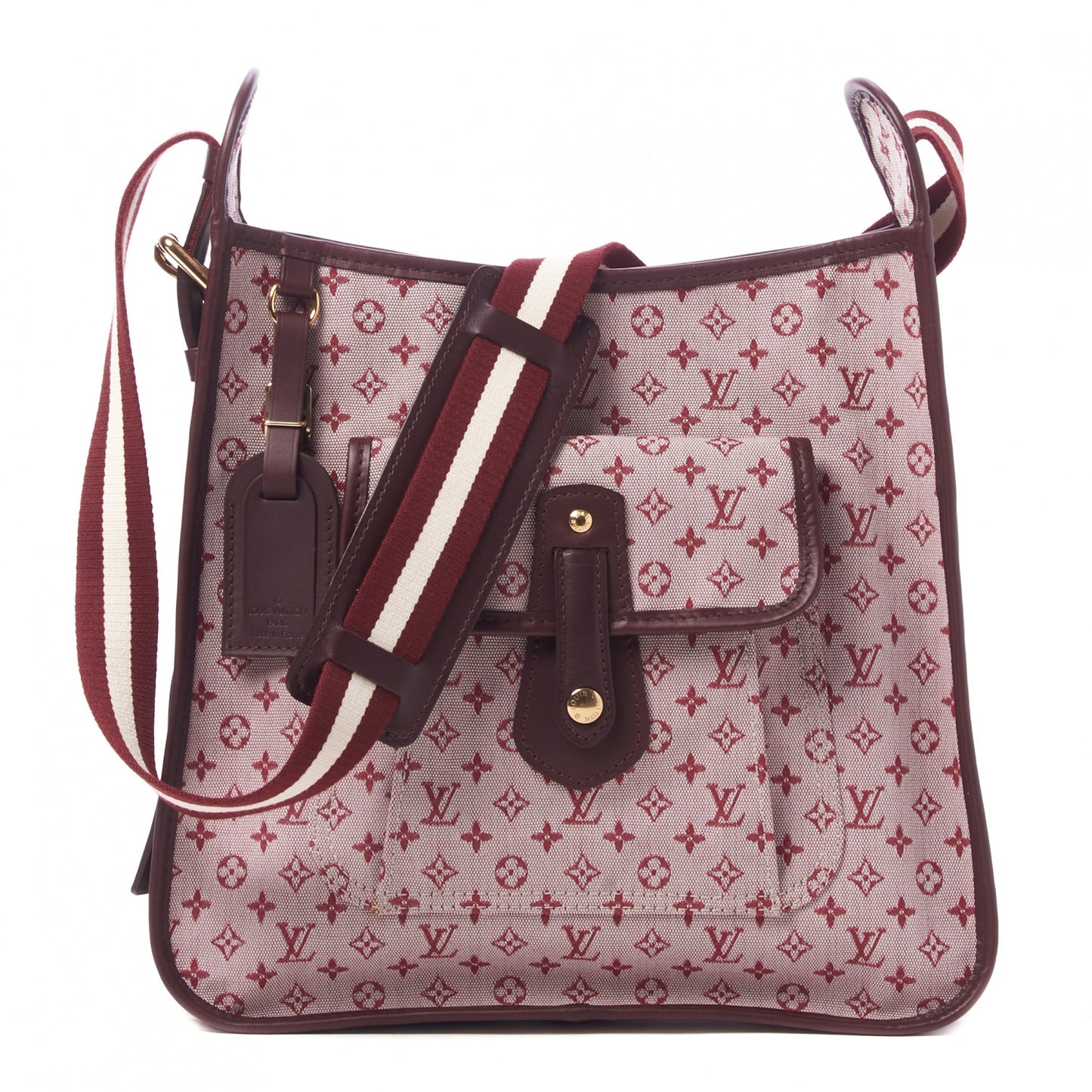 Mini Monogram Besace Mary Kate Cherry