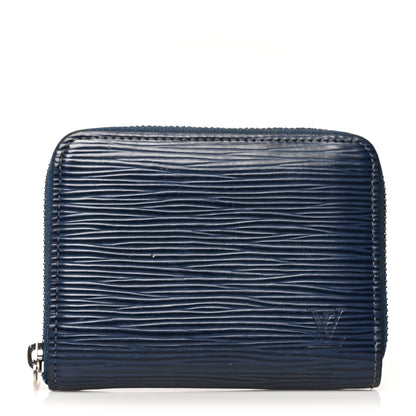 Louis Vuitton Epi Zippy Coin Purse Indigo 1 of 7