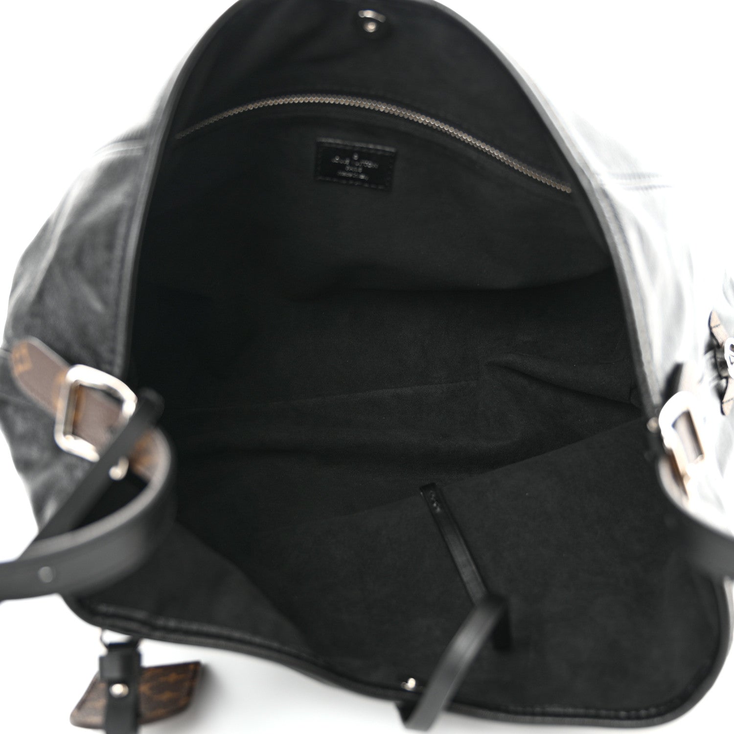 Louis Vuitton Lambskin CarryAll Vibe MM Black 6 of 11