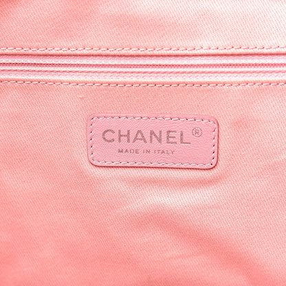 Chanel Canvas Medium Deauville Tote Pink 5 of 14