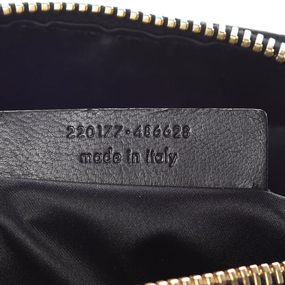 Saint Laurent Canvas Logo Medium Y Bow Bowler Black 7 of 11
