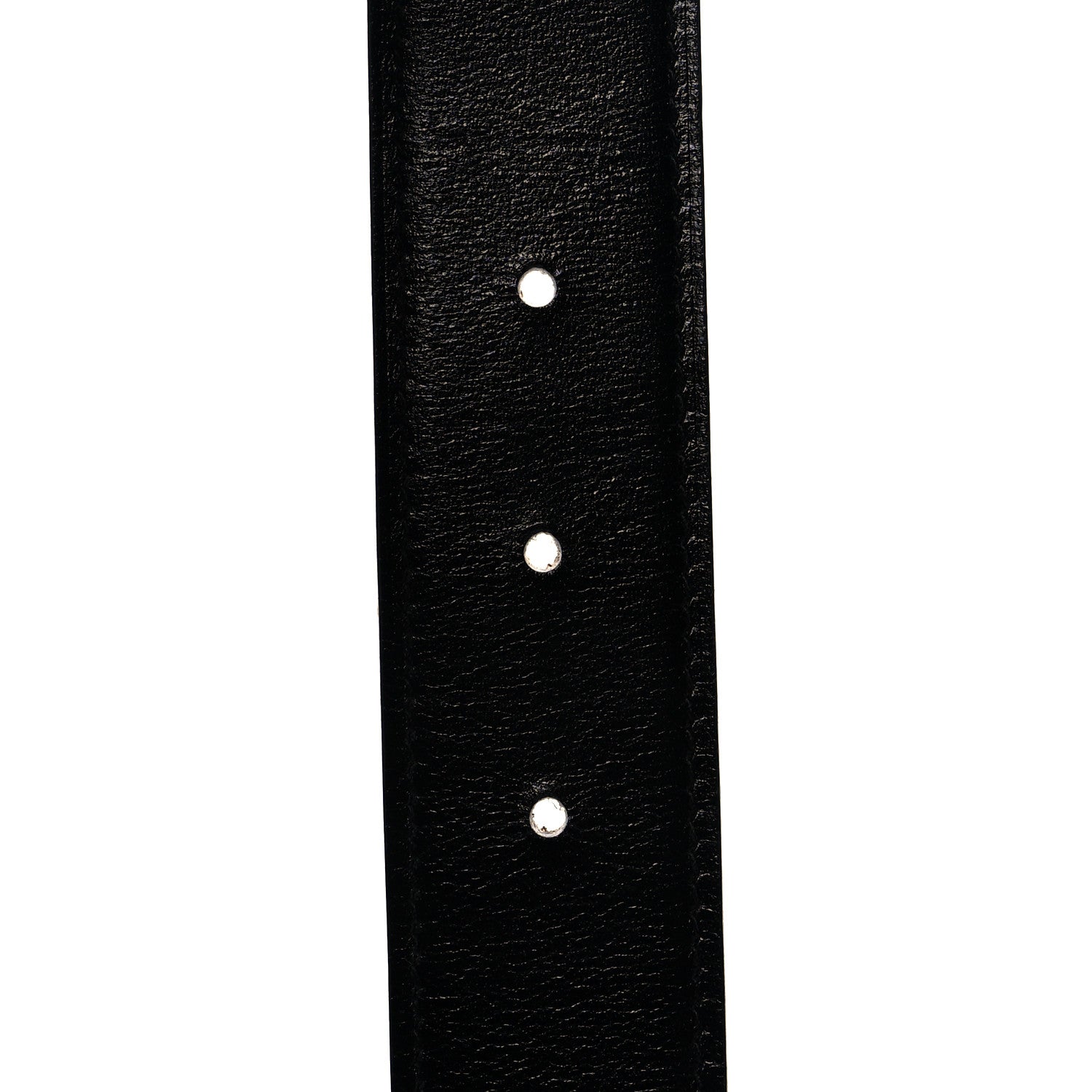 Hermes Box Togo 32mm Guilloche H Belt 85 Black Gold 5 of 8