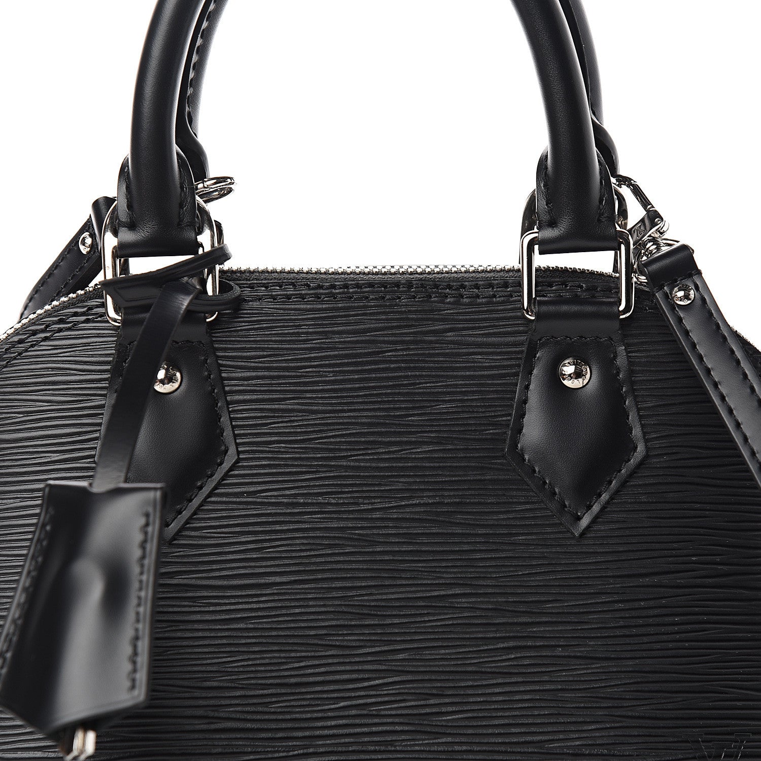 Louis Vuitton Epi Alma BB Black 8 of 9