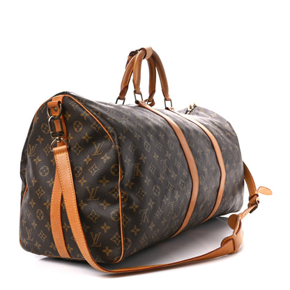 Louis Vuitton Monogram Keepall Bandouliere 55 2 of 15