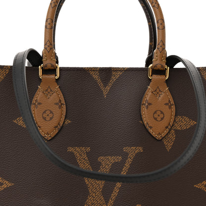 Louis Vuitton Reverse Monogram Giant Onthego MM 7 of 11