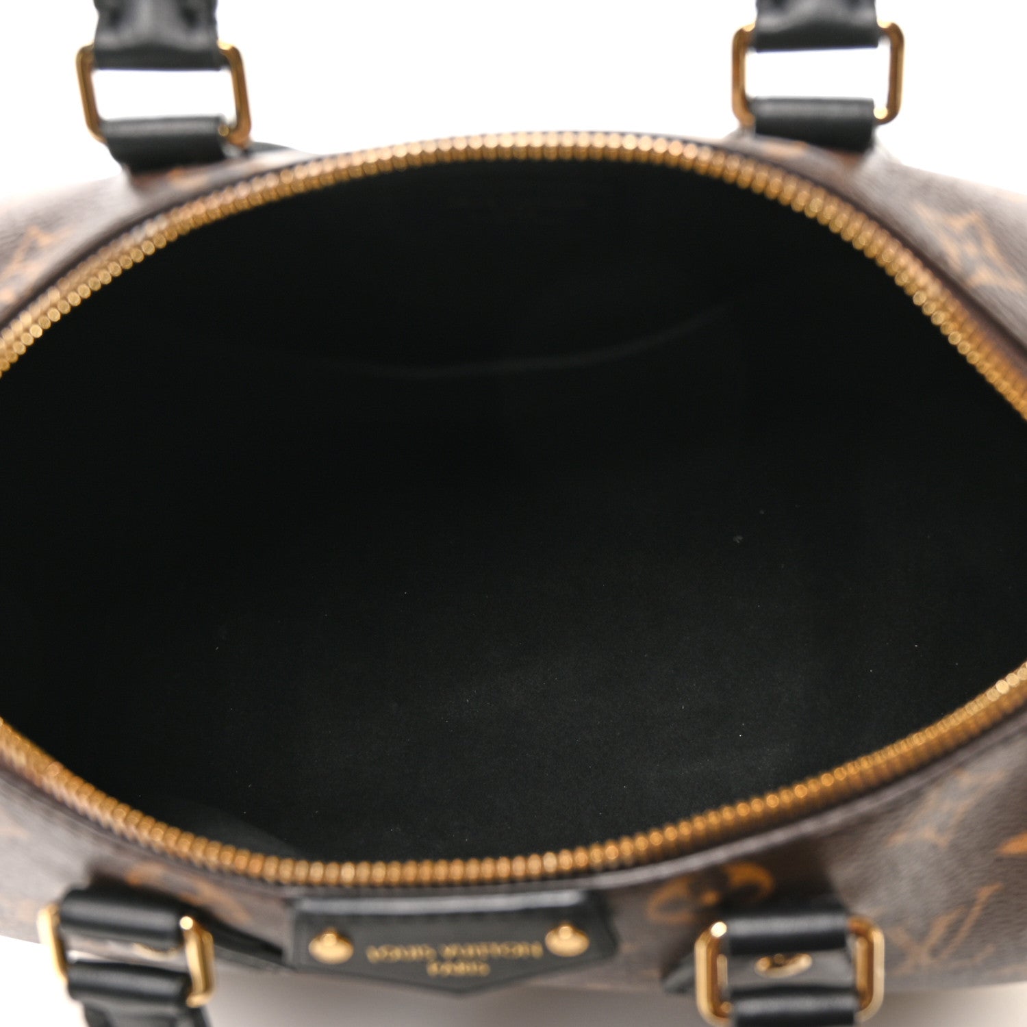 Louis Vuitton Reverse Monogram Speedy Trunk 25 9 of 9