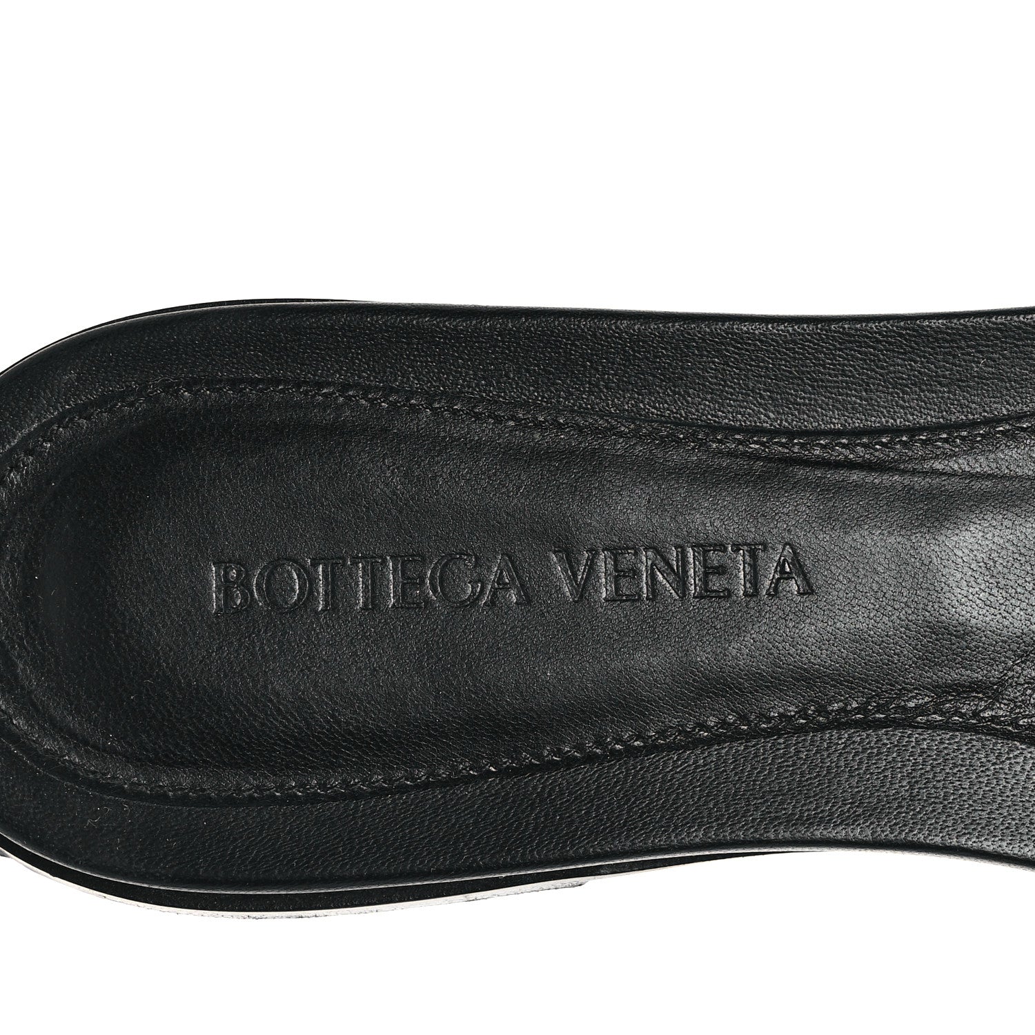 Bottega Veneta Nappa Matelasse Padded Flat Sandals 38 Black 8 of 10