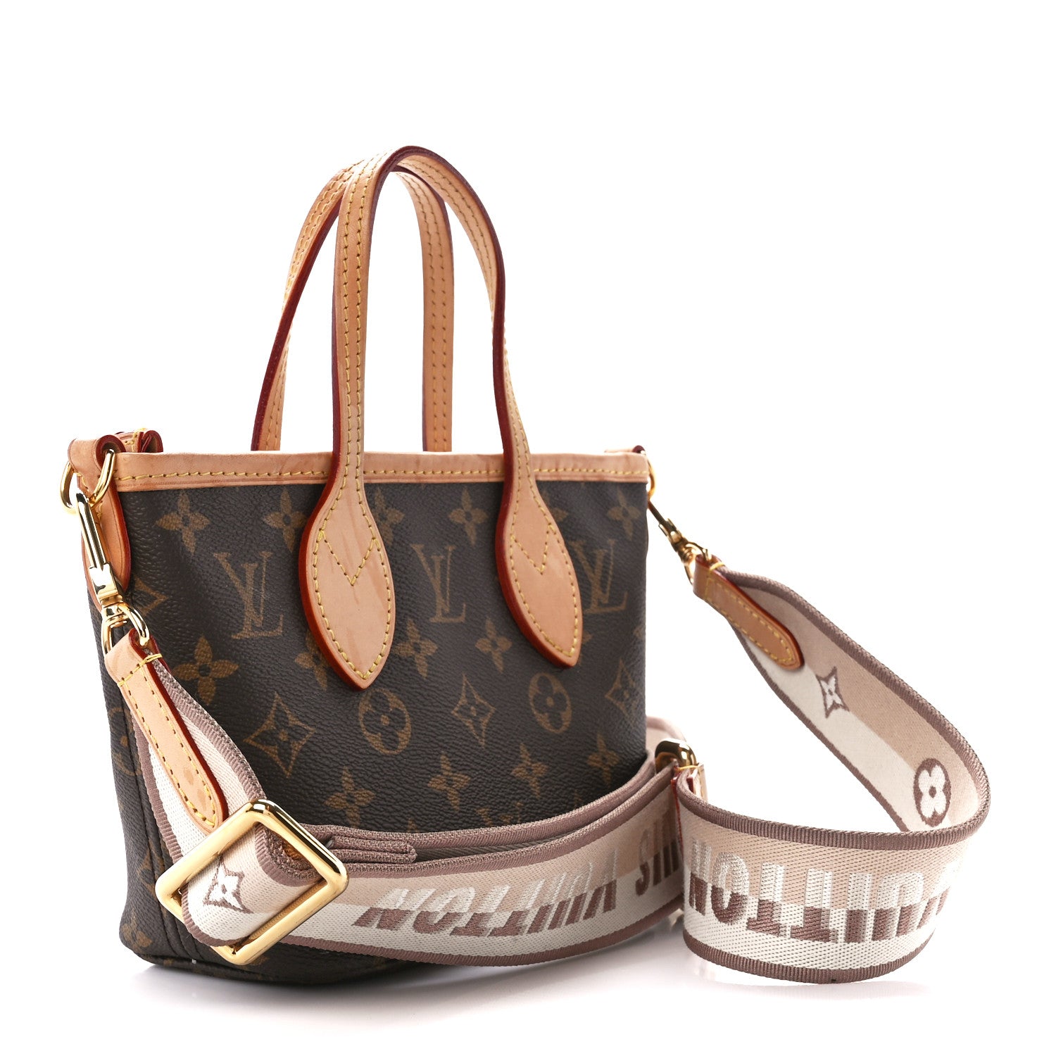Louis Vuitton Monogram Neverfull BB Beige 4 of 15