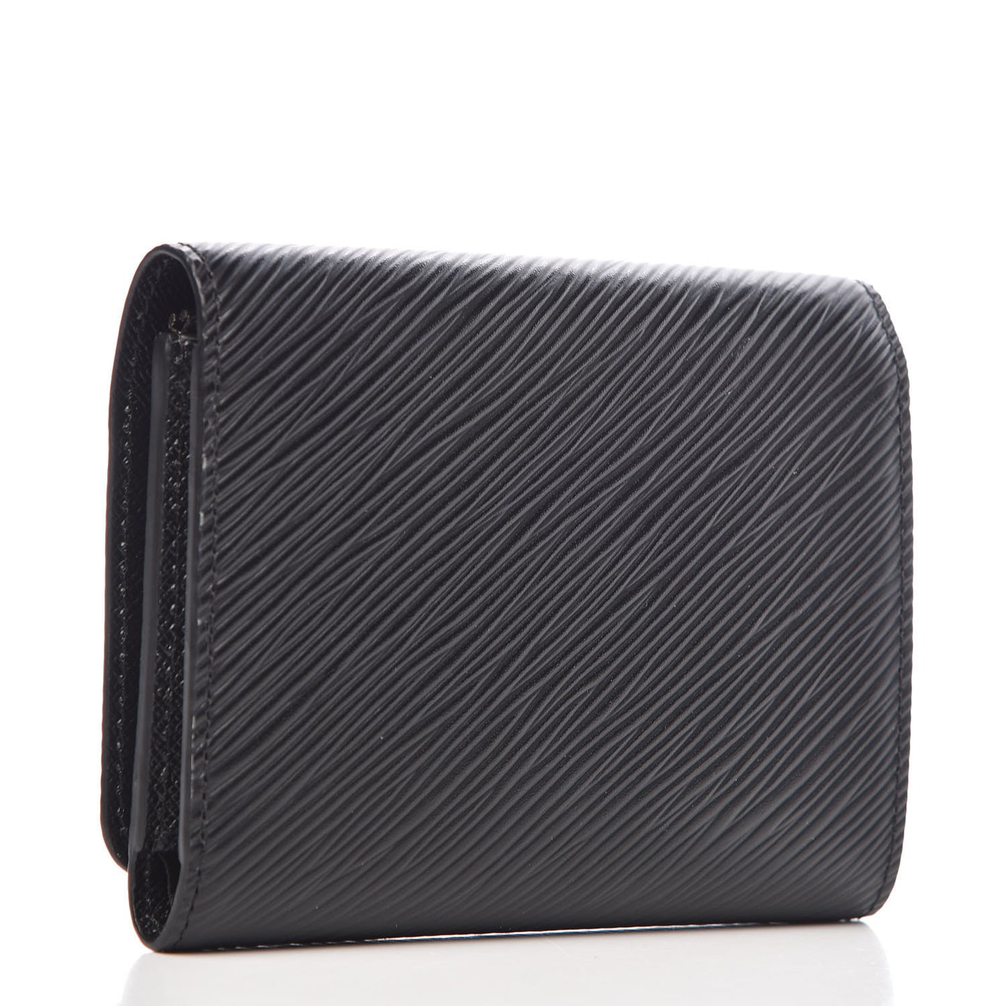 Epi Twist Compact Wallet Black