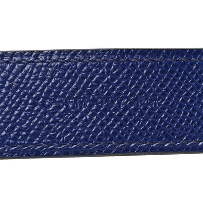 Hermes Epsom 25mm Tressage Shoulder Strap Bleu Indigo Noir Terre Battue 5 of 5