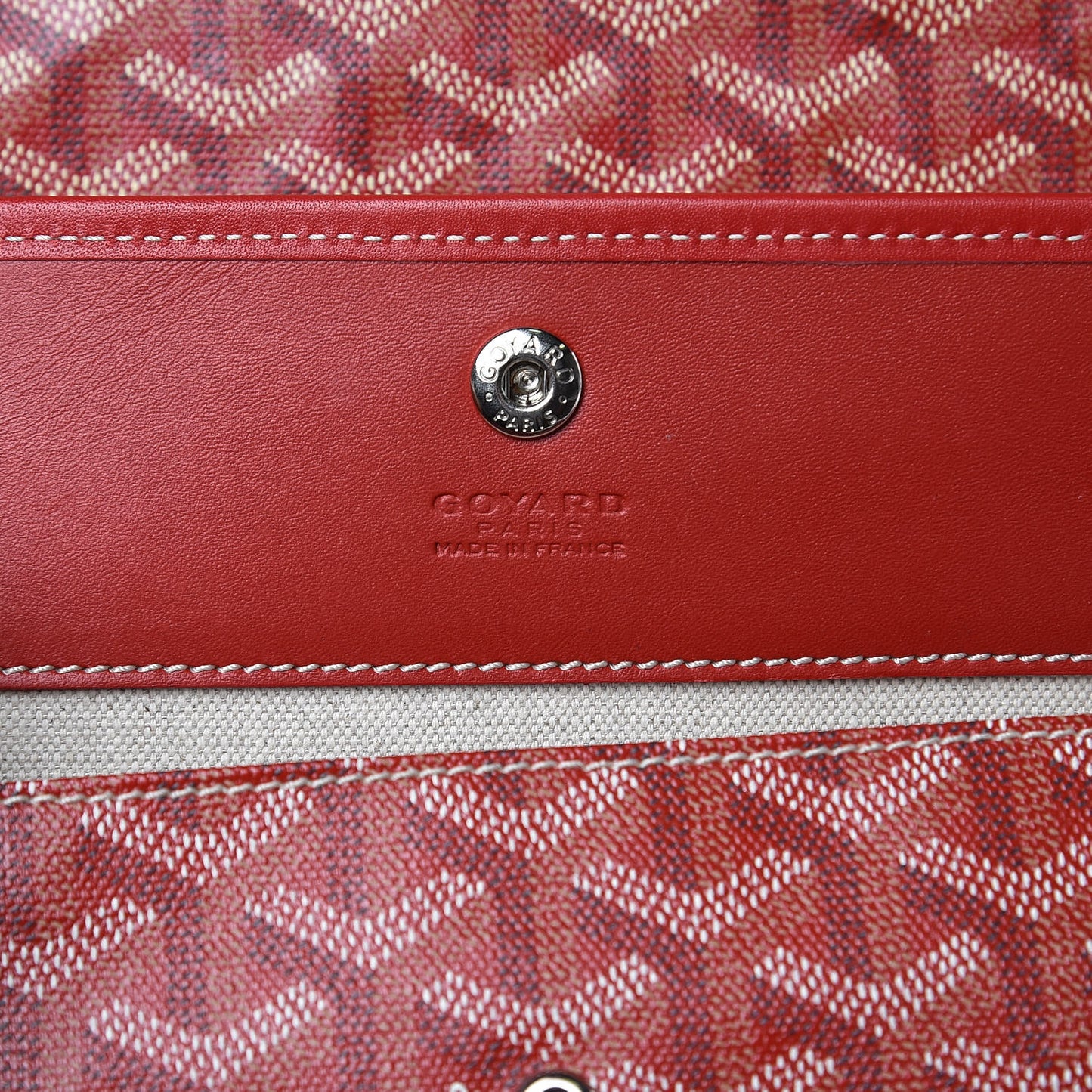 Goyardine Saint Louis PM Red