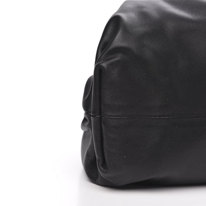 Bottega Veneta Smooth Butter Calf The Pouch Oversized Clutch Black 8 of 9