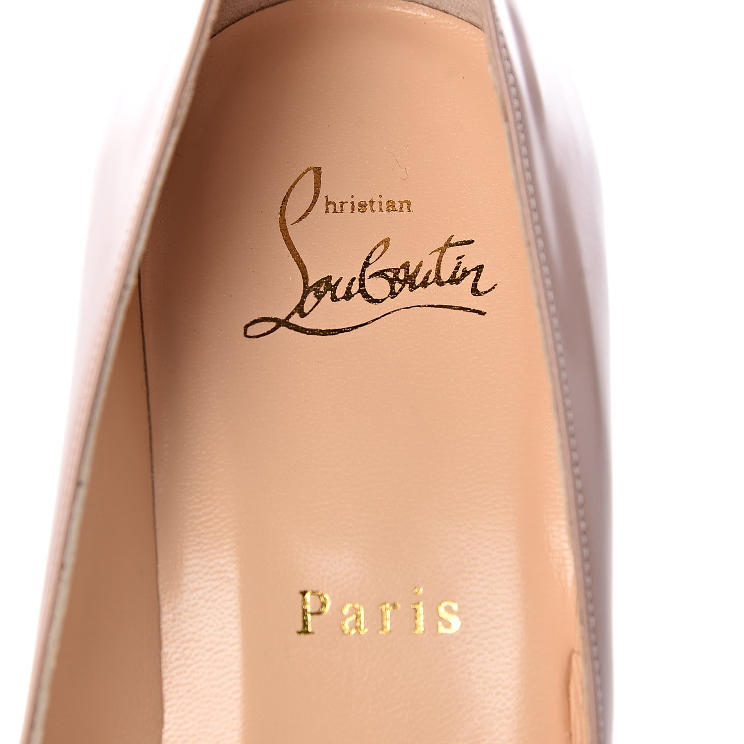 Christian Louboutin Jazz Calf Pigalle 85 Pumps 39 Nude 7 of 12