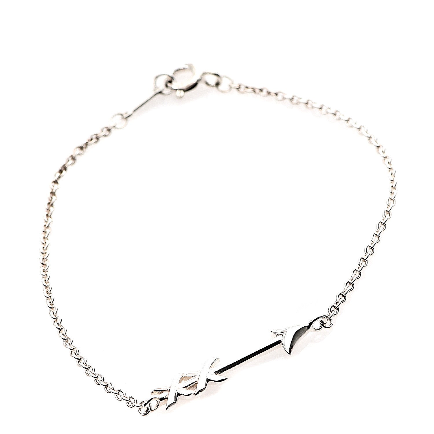 Tiffany Sterling Silver Paloma Picasso Graffiti Arrow Bracelet 1 of 5