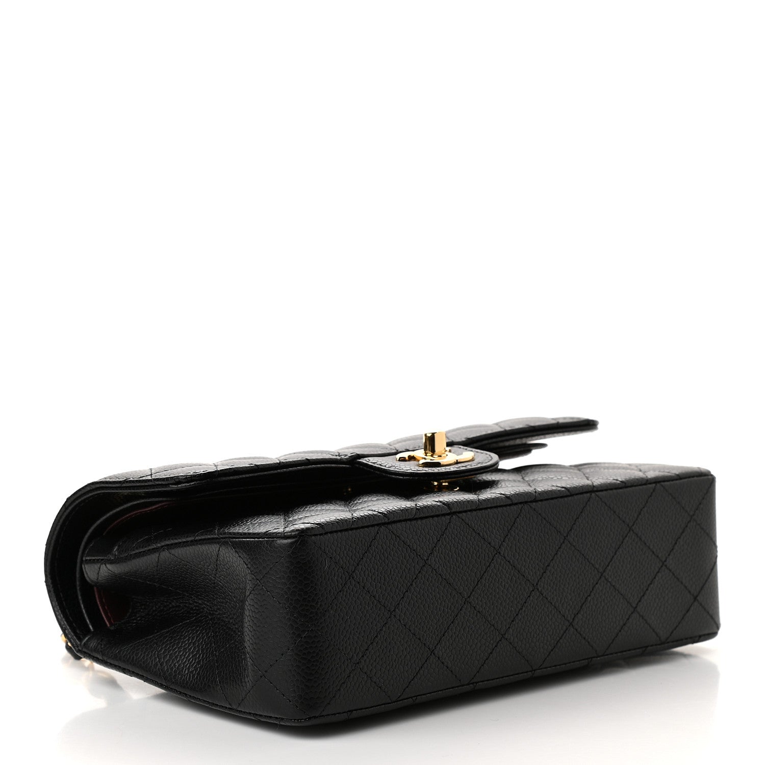 Chanel Caviar Quilted Small Double Flap Black 4 of 9