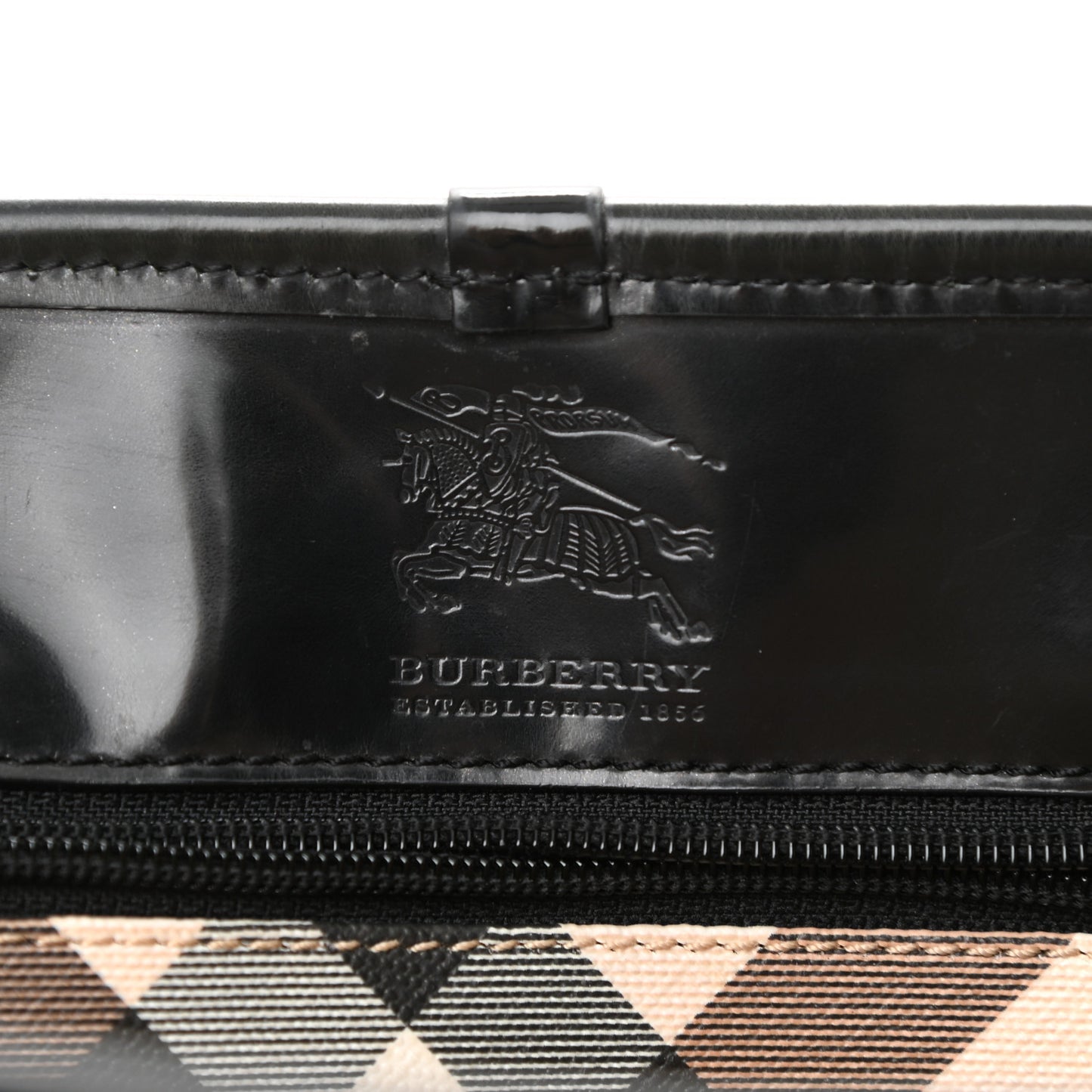 Supernova Check Regent Tote Black