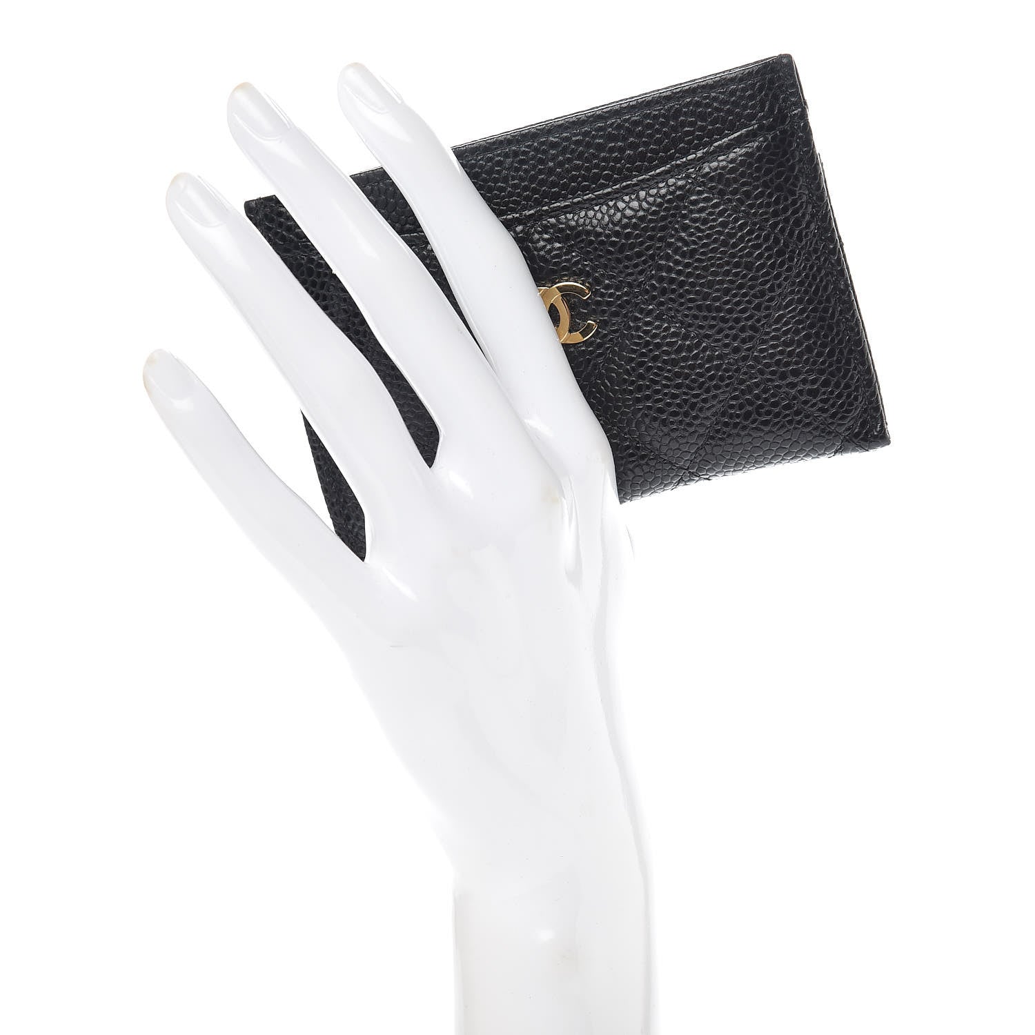 Chanel Caviar Quilted Card Holder Black 2 of 9