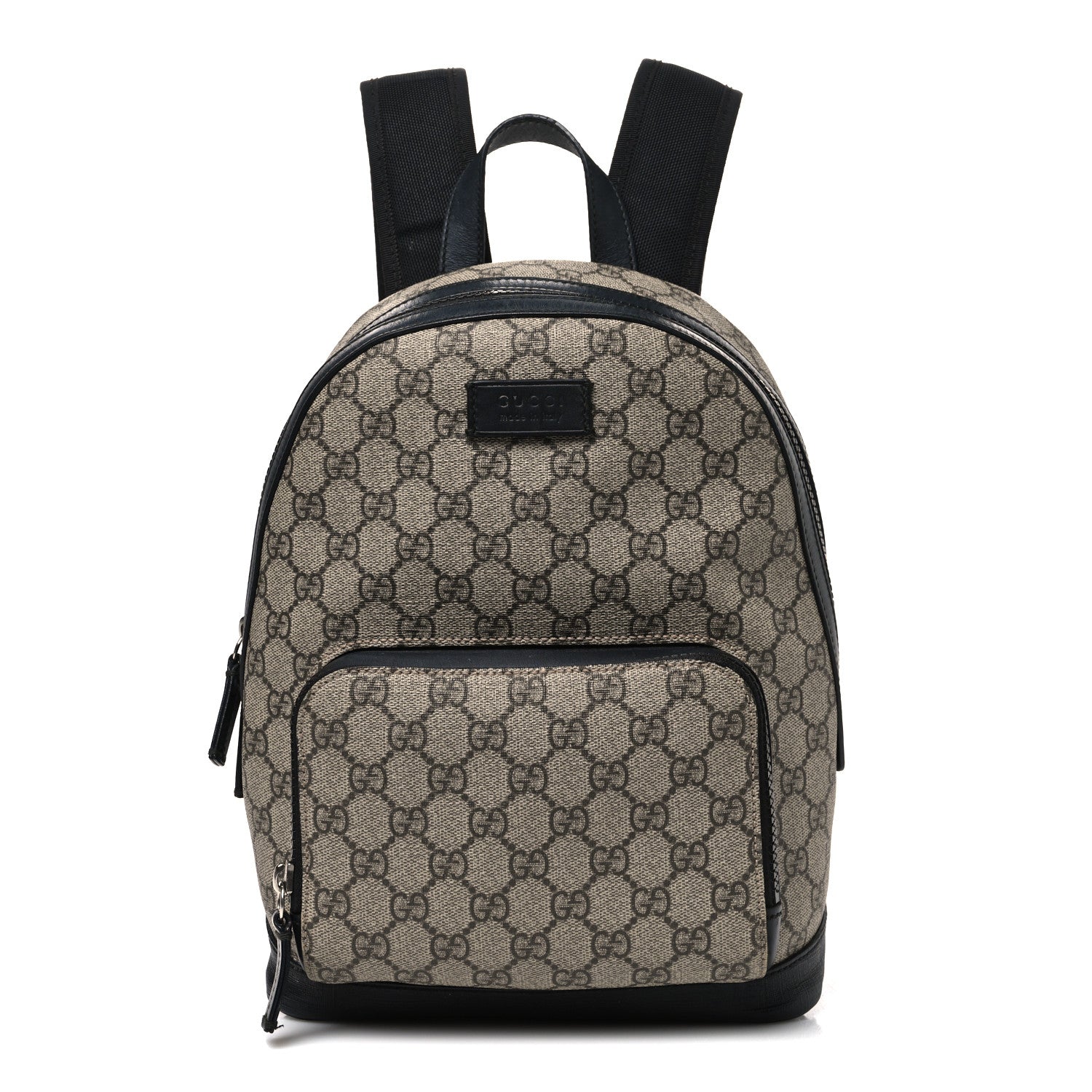 Gucci GG Supreme Monogram Small Eden Day Backpack Black 1 of 11