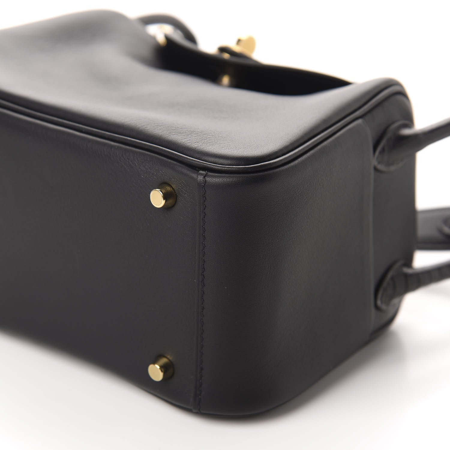 Hermes Swift Matte Alligator Mini Touch Lindy 20 Black 7 of 11