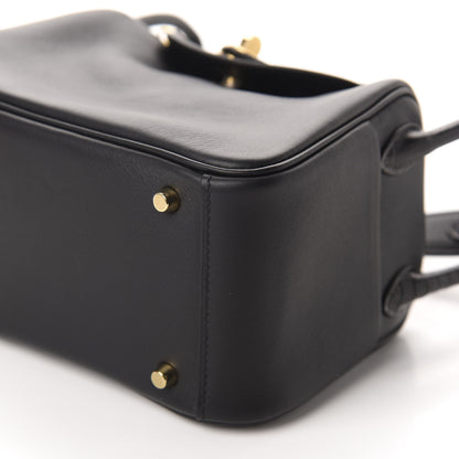 Hermes Swift Matte Alligator Mini Touch Lindy 20 Black 7 of 11