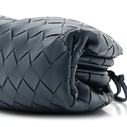 Bottega Veneta Nappa Intrecciato The Mini Pouch Deep Blue 7 of 8