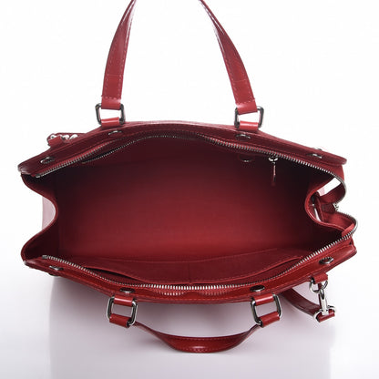 Louis Vuitton Epi Brea MM Carmine 6 of 12