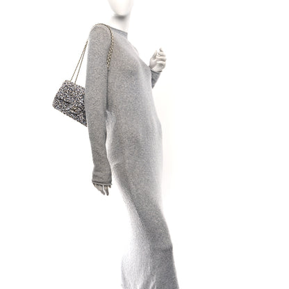 Chanel Sequin Mini Flap Gray Black White Pearly White 2 of 11