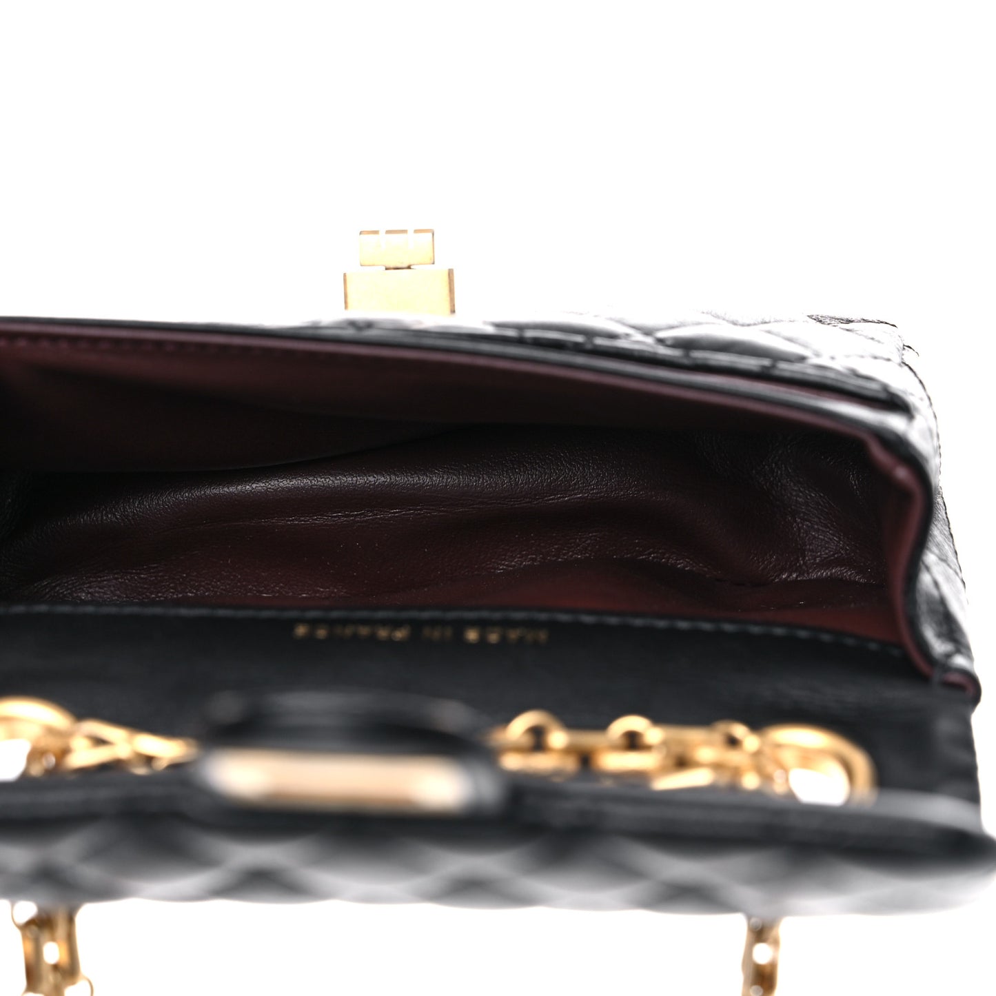 Lambskin Calfskin Tweed Success Story Set of 4 Minis Bags Black