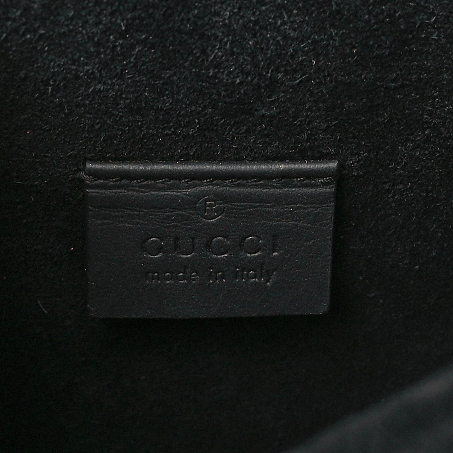 Gucci GG Supreme Monogram Suede Crystal Small Dionysus Shoulder Bag Beige Ebony Black 6 of 10