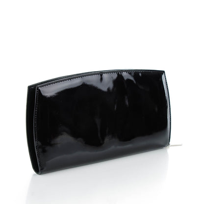 Chanel Patent Trousse Maquil Wallet Black 3 of 8