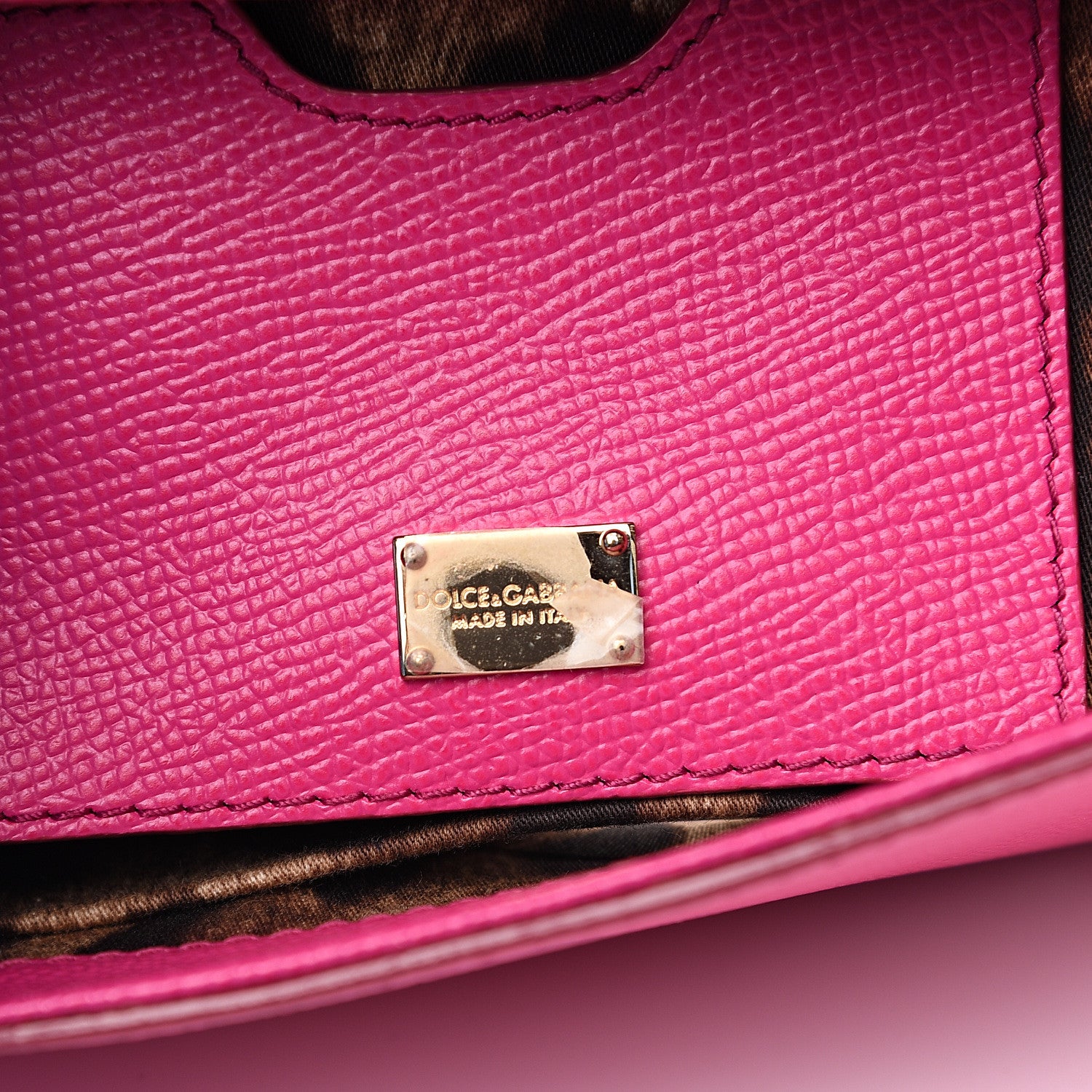 Dolce & Gabbana Dauphine Small Miss Sicily Satchel Pink 5 of 7