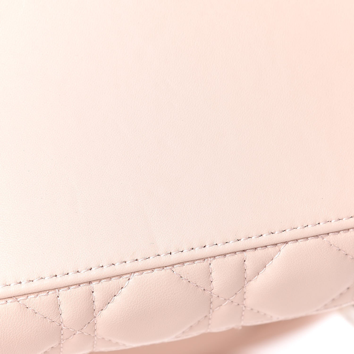 Christian Dior Lambskin Cannage Medium Lady Dior Light Pink 17 of 18