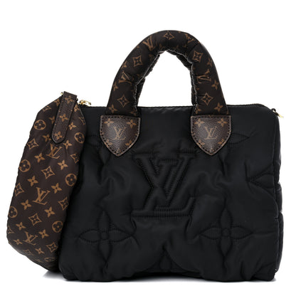 Louis Vuitton Econyl Mini Monogram Pillow Speedy Bandouliere 25 Black 1 of 10