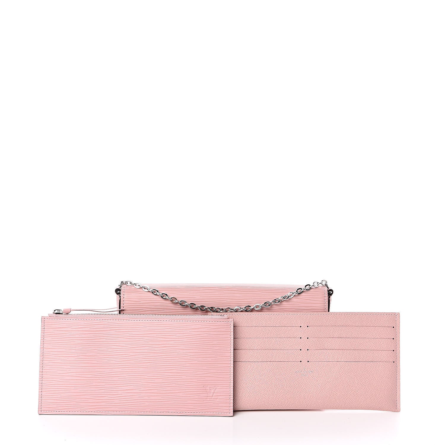 Louis Vuitton Epi Pochette Felicie Rose Ballerine 11 of 12