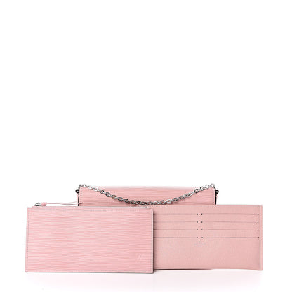 Louis Vuitton Epi Pochette Felicie Rose Ballerine 11 of 12