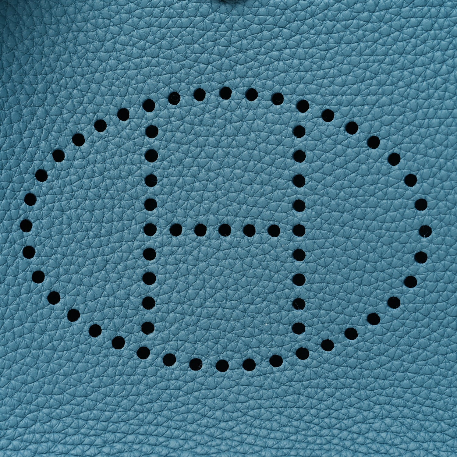 Hermes Taurillon Clemence Evelyne TPM New Blue Jean 8 of 11