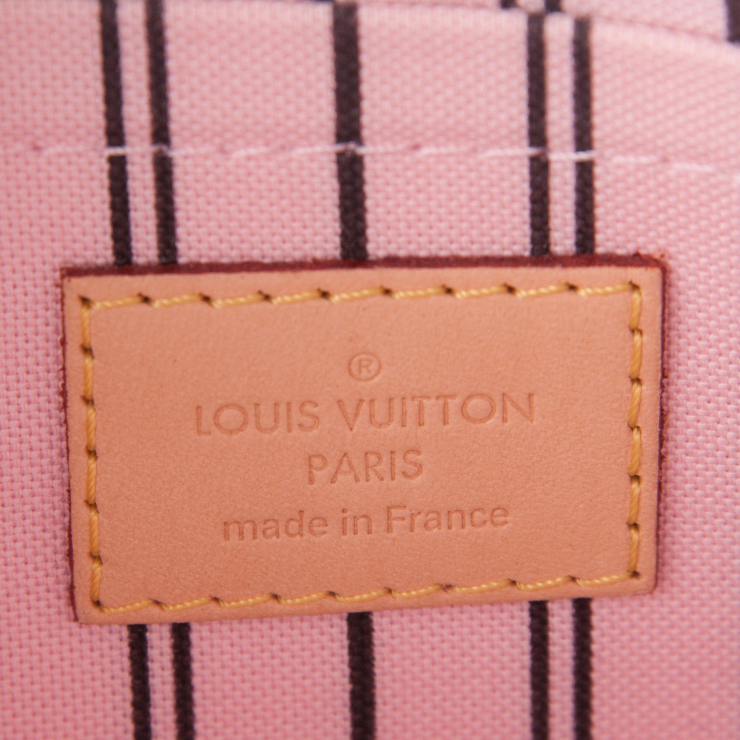 Louis Vuitton Monogram Neverfull MM GM Pochette Rose Ballerine 6 of 7